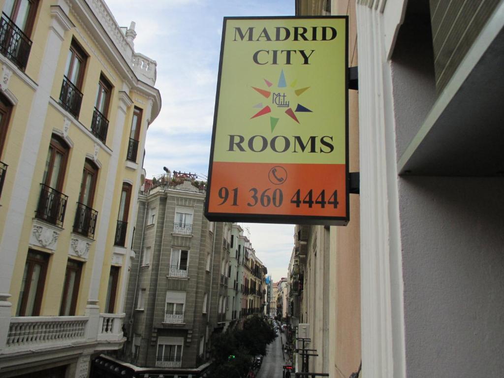 Madrid City Rooms Exterior foto