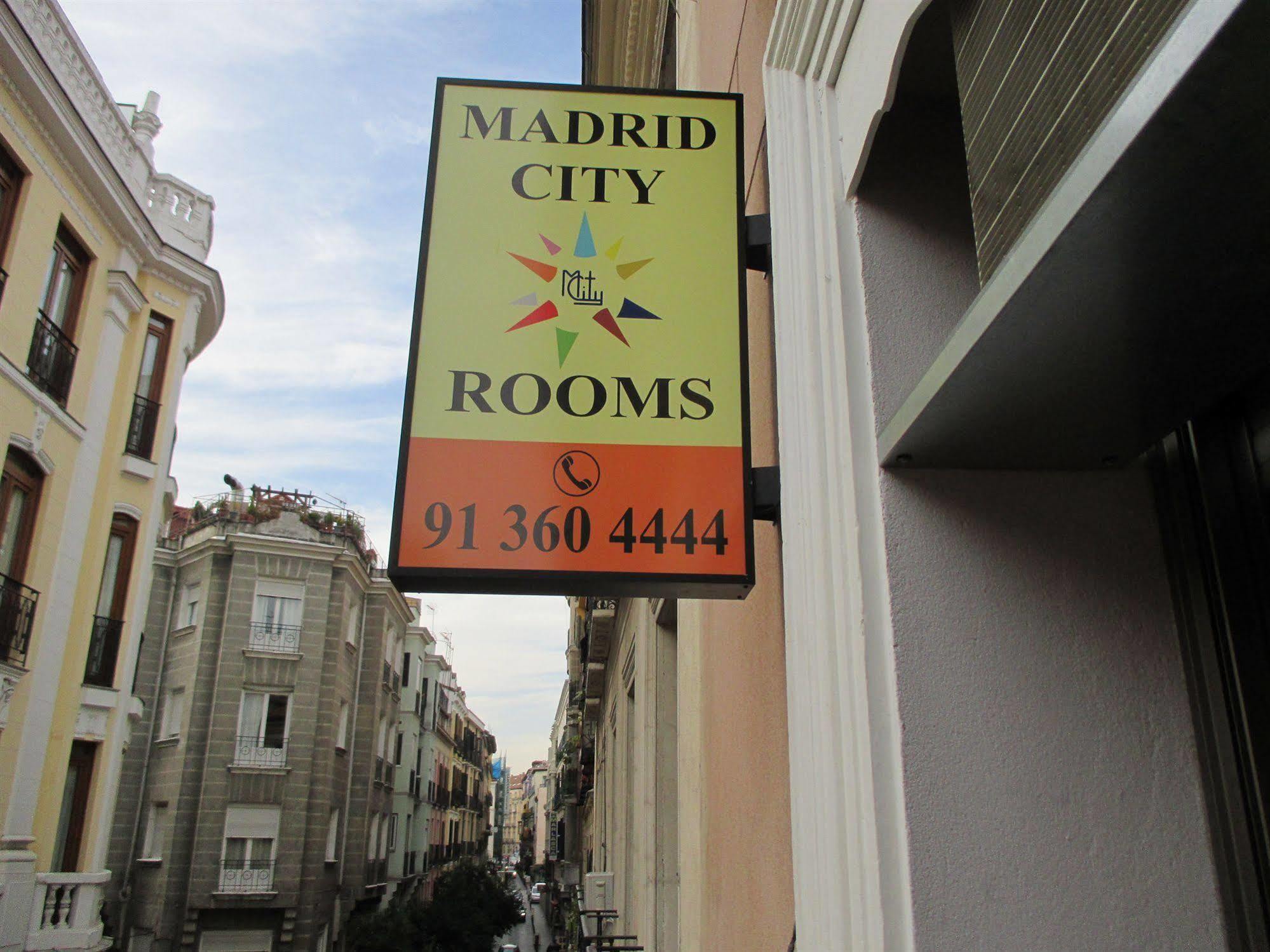 Madrid City Rooms Exterior foto